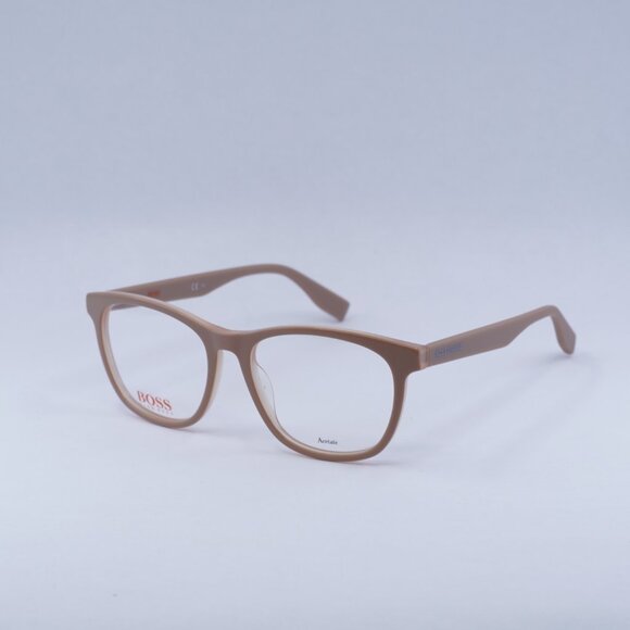 🕶️ New Hugo Boss BO 0318 C9N Eyeglasses - Light Brown Frame - Picture 3 of 11